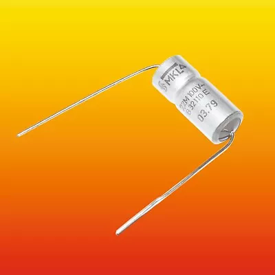 2.2 UF 100 V LOT OF 2 SIEMENS MKL CELLULOSE-ACETATE AUDIO CAPACITORS • $3.80