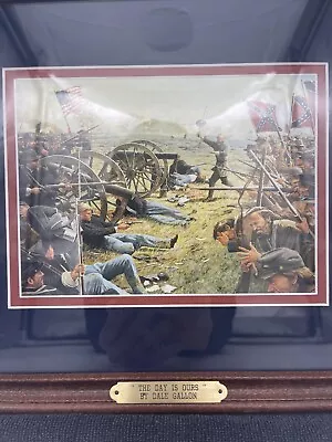 Painting By Dale Gallon  The Day Is Ours   Civil War Historical Painting • $175