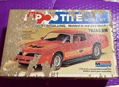 Monogram Snap Tite Trans Am 1:32 Scale Vintage 1979 Collectible • $45