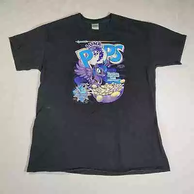 Luna Pops My Little Pony Large Black Shirt • $23