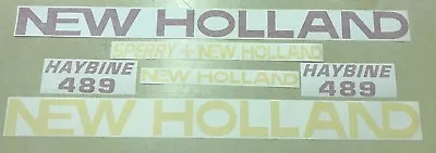 New Holland 489 Haybine Decal • $94.52