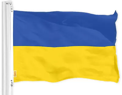 G128 Ukraine Ukrainian Flag 2x3 Ft LiteWeave Pro Series Printed 150D Polyester • $10.99