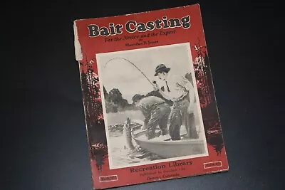 Vintage Outdoor Life Recreation Library Book No. 2 -   Bait Casting  • $7.95