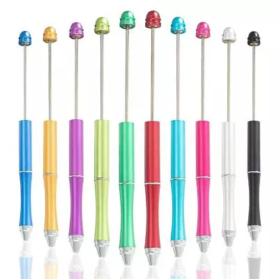 PASISIBICK Metal Beadable Pens Assorted Bead Pens For DIY PPL Beads Gift With... • $16.55