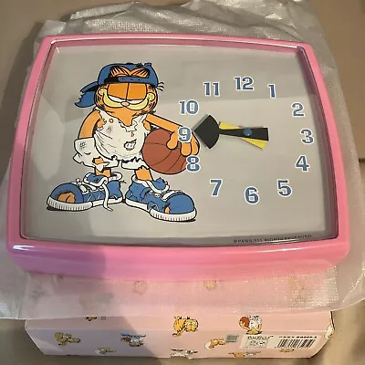 Vintage Garfield Clock From Asian Market BNIB • $100