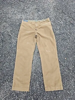 Vintage Polo Ralph Lauren Suffield Fit Pants Tag 36x32 Moleskin Brown • $79.99