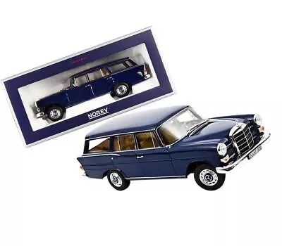 1966 Mercedes Benz 200 Universal Dark Blue 1/18 Diecast Model Car By Norev • $142.02