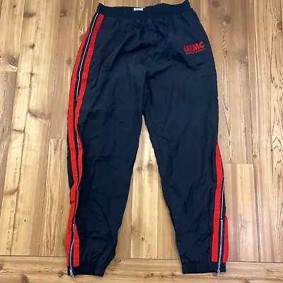 Vintage RothCo Red U.S.M.C. The Few. The Proud. Nylon Sweatpants Adult Size XL • $25.50