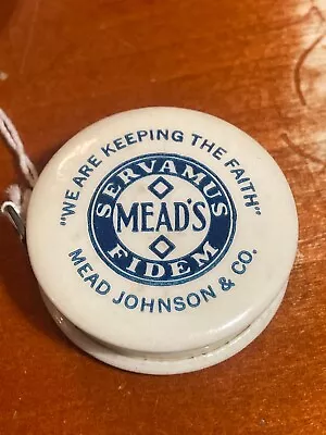 Mead Johnson & Co. Celluloid Advertising Tape Measure Pablum For Superior Growth • $25