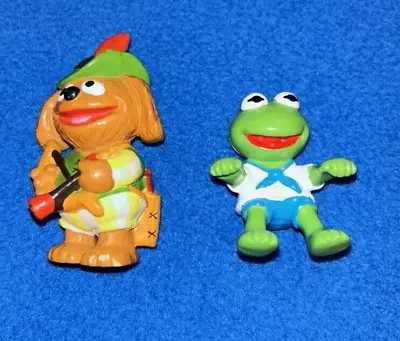 Muppet Babies PVC Figurine Kermit Sailor Suit Rowlf The Dog Robin Hood Henson • $20