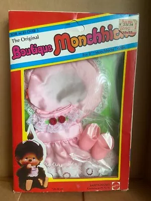 Monchhichi Boutique Partytime Clothes 1980 Mattel Vintage New • $19