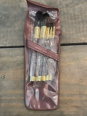 $19.99 • Buy Vintage Mary Kay Makeup Brushes Set Of 5 W/ Storage Holder Blush Blending NOS