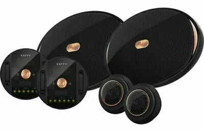 Infinity Kappa 90CSX 6  X 9  2-Way Car Audio 2.5-Ohm Component Speakers 6x9 NEW • $208.95