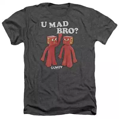 Gumby U Mad Bro Men's Heather T-Shirt • $29