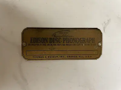 Edison Phonograph Parts • $10