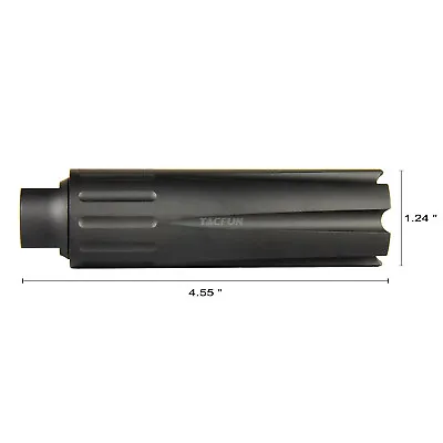 4.5  Extra Long Linear Compensator Muzzle Brake 1/2x28 TPI For 9mm • $32.85