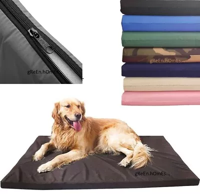 £16.90 • Buy Waterproof Mattress Dog Puppy Cage Crat Mat Pet Cat Bed Pad Washable Cover BLACK