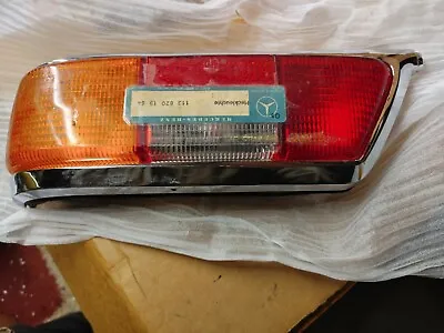 Vintage Nos Mercedes Benz  W113 280 Sl Left Tail Light 280sl Complete • $1309.28