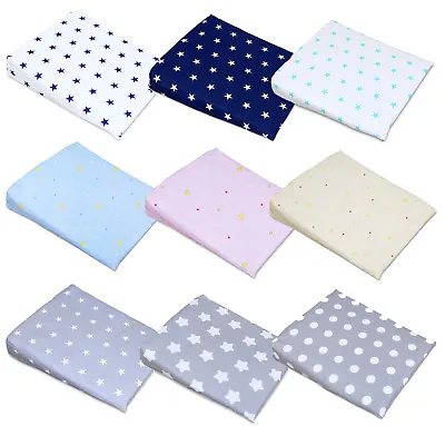 PILLOW COVER FOR WEDGE PILLOW BABY CRIB CRADLE PILLOWCASE  30x37cm Cover Only • £5.99