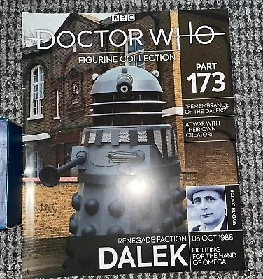 Doctor Who Eaglemoss Dalek 173 In New Condition With Magazine  Sylvester McCoy. • £9.99