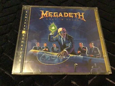 Megadeth Rust In Peace CD Album Reissue Remastered Remixed • £12