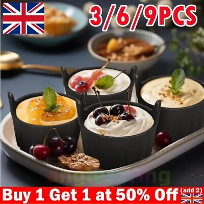 3-9x Air Fryer Egg Poacher Moulds·Silicone Liners Pot·Ramekins.For All Air-Fryer • £4.59