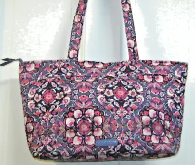 Vera Bradley Mandy MAGENTA MEDALLION Shoulder Purse 13 X 9.5 X 4.5 USED • $13.95