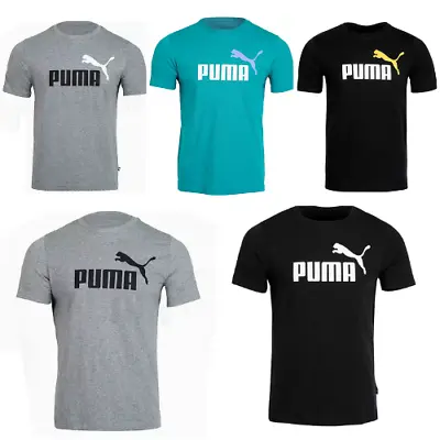 Puma Men's Essential Logo Tee (All Sizez/Colors) NWT • $15.95