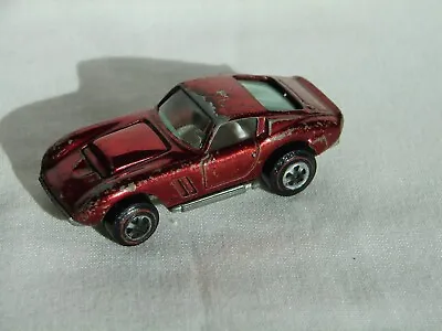 Vintage Topper Johnny Lightning Custom Ferrari Red With White Interior 1969 • $25