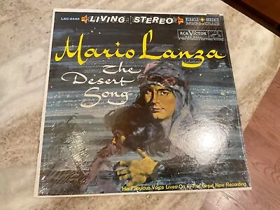 Mario Lanza Lp The Desert Song (rca Lsc2440) 1960 Sealed Mint Living Stereo • $12.99