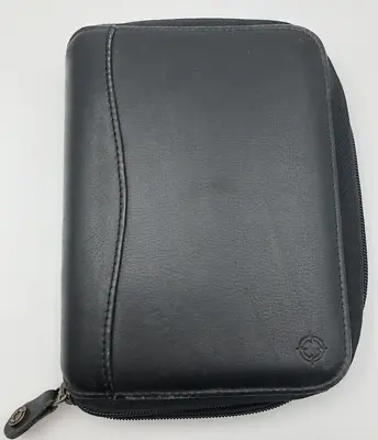 Frankin Covey 6-Ring Pocket Planner Black Faux Leather • $24