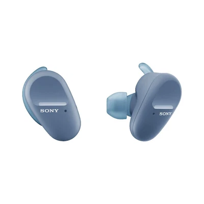 $149 • Buy Sony NEW - WFSP800NL - WF-SP800N Noise Cancelling Headphones For Sports (Blue)
