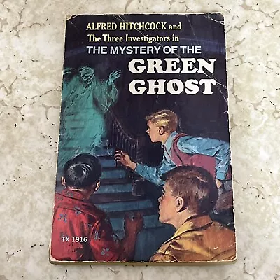 Alfred Hitchcock The Three Investigators Mystery Green Ghost. Scholastic PB 1971 • $12.99
