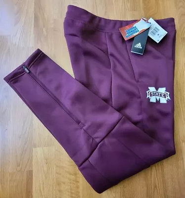 $75 Adidas Mississippi State Bulldogs GameMode Football Pants EC4145 Medium NWT • $59.99