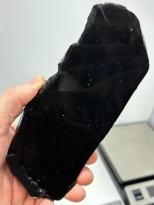 Large Beautiful Oregon Obsidian Slab Lapidary Cabbing Knapping Combo Ship Avail • $17