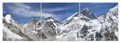 Snowy Mountain Peaks 24  X 24  3 Piece Canvas Print Set • $112.95