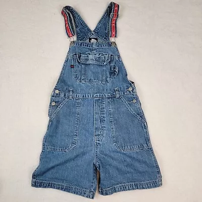 BUM Equipment Denim Dungarees Overalls Bibs Short Size S Vintage Y2K 90s USA • $40