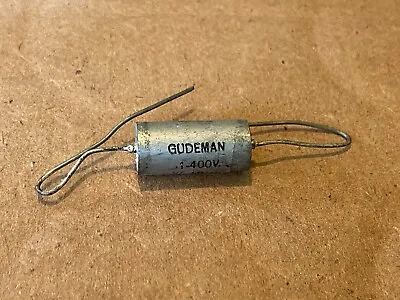 NOS Vintage .1 Uf 400v Gudeman Vitamin Q Style Guitar Amp Tone Capacitor B (Qty) • $10