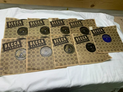 $250 • Buy Huge Collection Of 78 Rpm, 75 Total, Super Rare All With Original Sleeves   