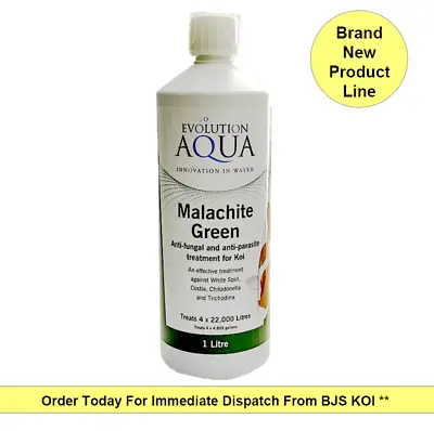 Evolution Aqua Malachite Green Treats White Spot Costia Clearance Exp.Feb 2023 • £11.99