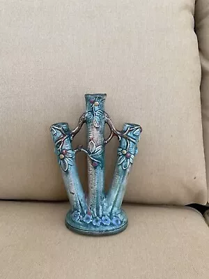 Weller Woodcraft Apple Triple Bud Vase. • $50