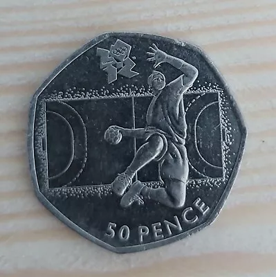 Handball 50p Coin  (27) • £4.99