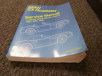 1996-1998 BMW Z3 Roadster Convertible Shop Service Repair Manual 1.9L 2.8L 1997 • $259.96