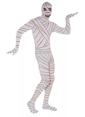 Rubie's Mummy Full Body Jumpsuit 2nd Skin Medium Adult Costume Fancy Dress • £13.99