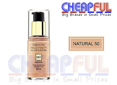 Max Factor Facefinity 3in1 All Day Flawless Primer Concealer Foundation • £9.49