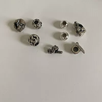 Trollbead Sterling Silver Charms PLUS  Lot Of 8 • $60