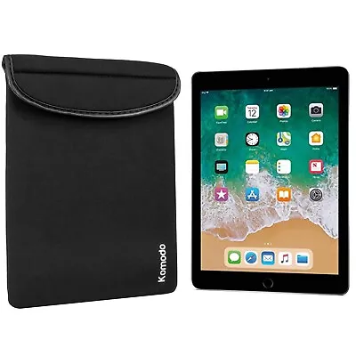 Neoprene Tablet Case For IPad 5th Gen Padded Soft Cover Sock Apple Generation 5 • £3.97