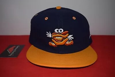 MILB New Era Montgomery Biscuits Fitted Hat 59Fifty OLD STYLE RARE Not Mlb Lmb • $73