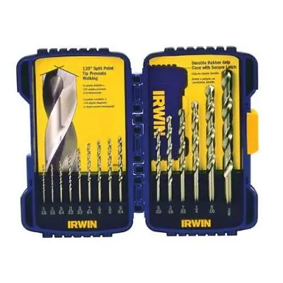 Irwin Industrial Tools 316015 Cobalt Drill Bit Set 15-Piece • $30.95