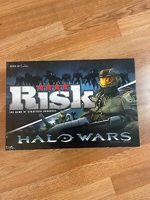 Risk Halo Wars Collector's Edition Strategy Conquest Board Game Hasbro 2009 • $25